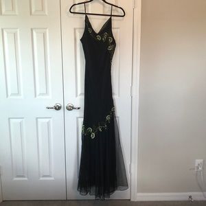 Black formal dress
